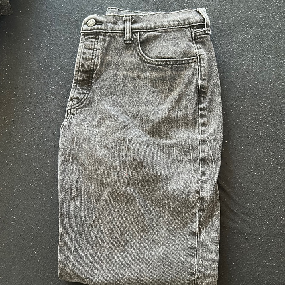 Black wash jeans